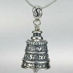 Sterling Sivler Precious Sister Bell $85
"She is your mirror, shining back at you with a world of possibilities.  she is your witness, who see you at your worst and abest, and love you anyway.  she is your teacher, your personal press agent, your midnight companion.   