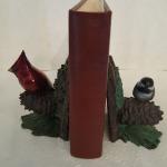 Cardinal and Chickadee Book Ends
Bronze