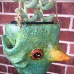 Green Hanging Pothead Planter
$60
