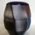 Vase in Blue
8" H x 6"W
Ceramic
#266
$60