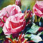 Roses
22 x 30
Watercolor on Aquabord
$1850