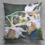 Hidden Gifts Luster Square Pillow