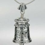 Sterling Silver Grandmother Bell Pendent $85