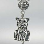 Sterling Silver Cat Bell Pendant
$85 + $5 shipping