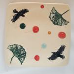 Ginkgo Sushi Tray
$32

Handmade
Hand painted