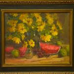 Watermelon with Yellow Bouquet
16 x 20
Oil
$1800