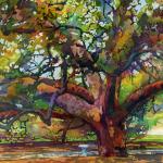 Sunlit Century Tree
18 x 24
Watercolor Batik
$1200