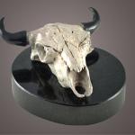 Remnant of the Past
Bronze Buffalo Skull #2
3"h x 7"l x 6"w

$650.00