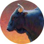 Bull Profile #2 - Lucifer
20"
Pastel
$1450