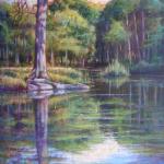 Cypress Creek 40 x 30 Acrylic $3800