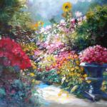 Garden Path
24" x 24"
Oil on Canvas