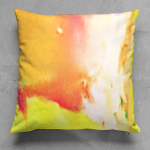 Hot Cha Abstract Square Pillow