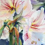 Lilies From The Yard
11" x 14"
Pastel on Pastlebord
$350